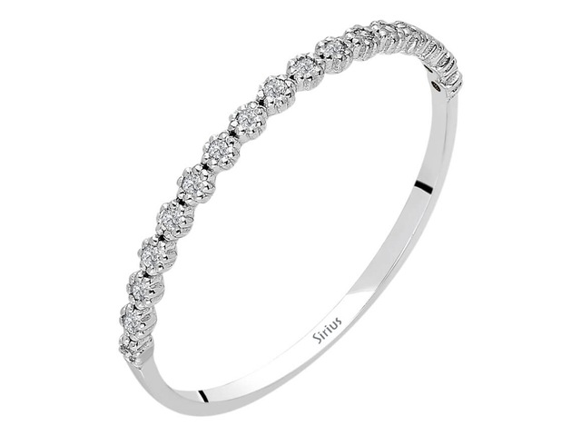 Sirius Pırlanta Hayalet Yarım Tur Yüzük 0823R0183