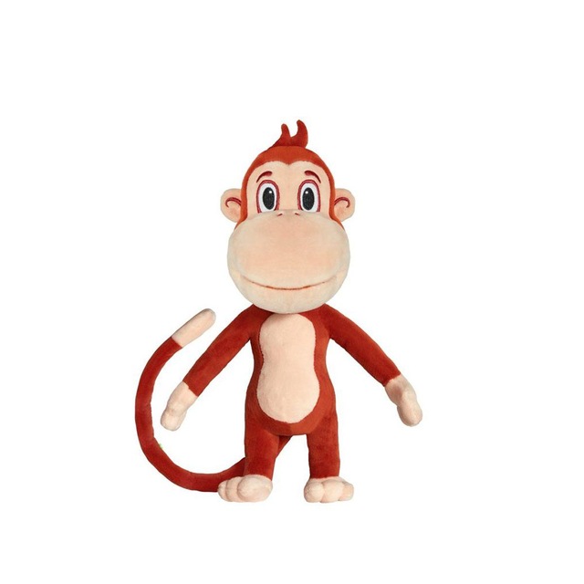 Kukuli Peluş Maymun 35 CM Büyük Boy Kuyruk Dahil 50 Cm Orjinal