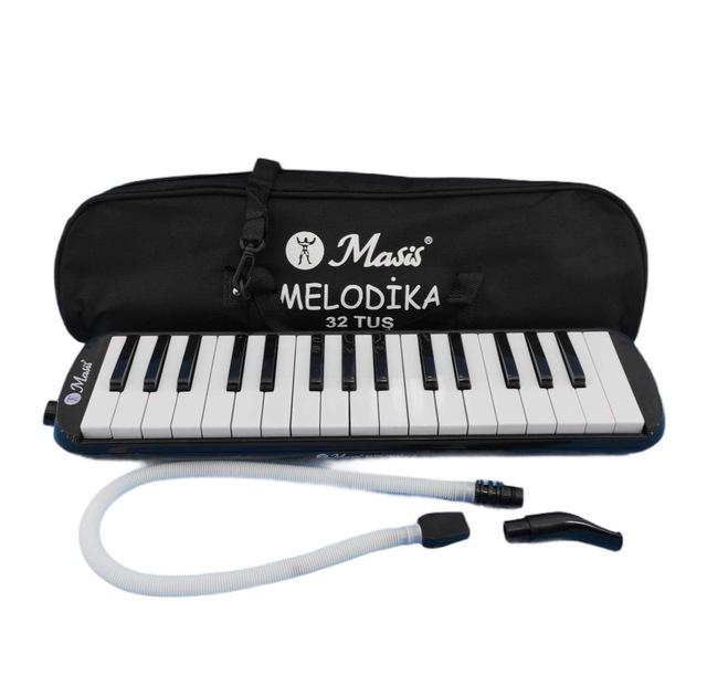 Masis 32K Melodika Siyah Garantili ve Sağlıklı Ürün Çantalı