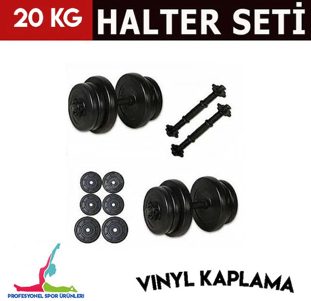 Vidalı Dambıl Seti 20 KG