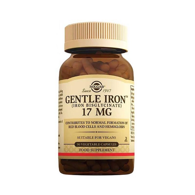 Solgar Gentle Iron 17 Mg 90   Kapsül