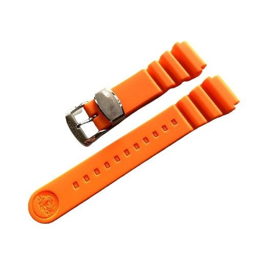 Seiko Prospex 22Mm Turuncu Silikon Saat Kordonu