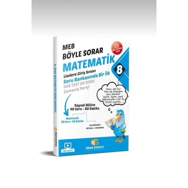 Sinan Kuzucu Lgs Meb Böyle Matematik 2023 Soru Bankası