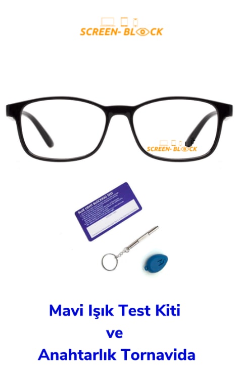 Screen Block 312 Mavi Işık Filtreli Bilgisayar Gözlüğü