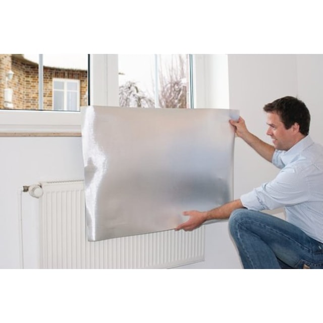 6 Adet Kalorifer Peteği Petek Arkası Alüminyum Folyo Isı Yalıtım.