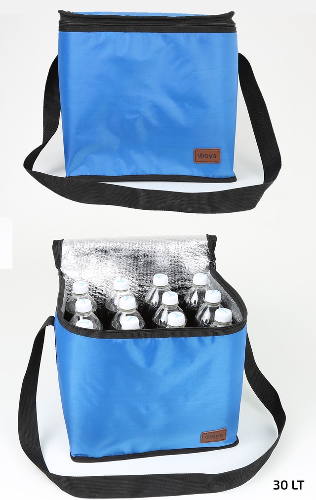 Woys 30lt Soğutucu Kamp Piknik Çantası Termos Soğuk Tutucu Çanta
