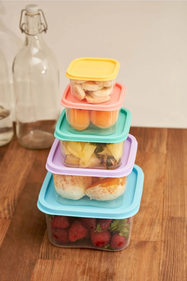 Rainbow 5 Parça Saklama Kabı Seti