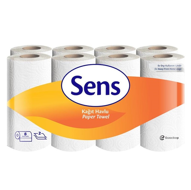 Sens Rulo Kağıt Havlu 8'li