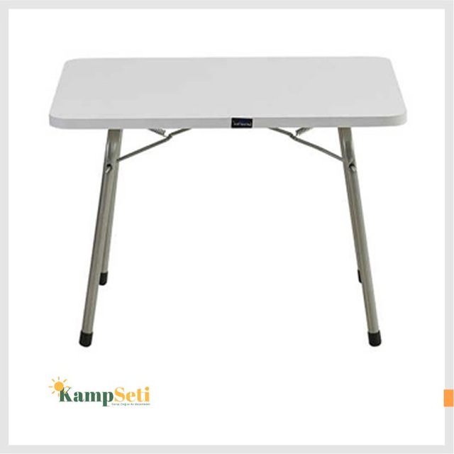 Kampseti Katlanır Kamp Masası Beyaz