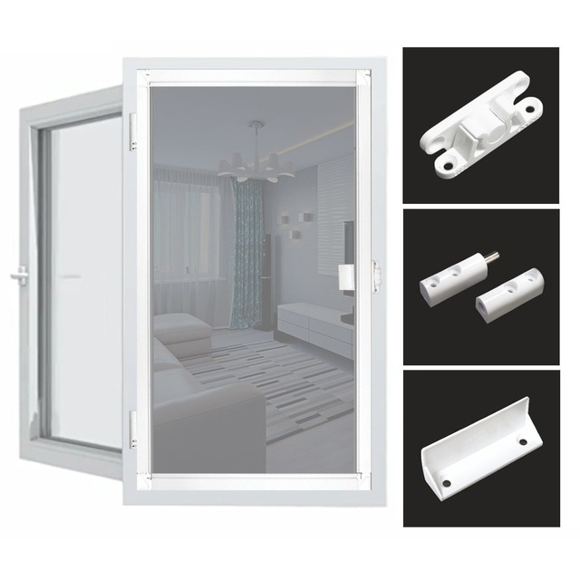 Menteşeli Açılır Kapanır Alüminyum Doğrama Sineklik