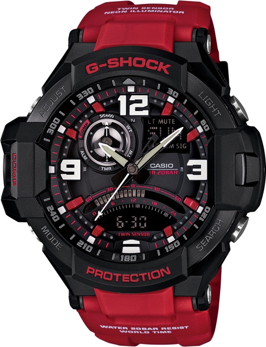 Casio G-Shock GA-1000-4BDR Erkek Kol Saat