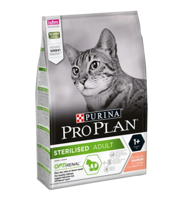 Pro Plan Sterilised Somonlu Kısırlaştırılmış Yetişkin Kedi Maması 3 KG