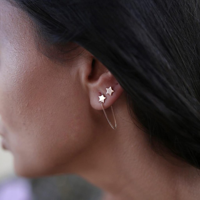 Zincir Sallantılı Yıldız Kombin