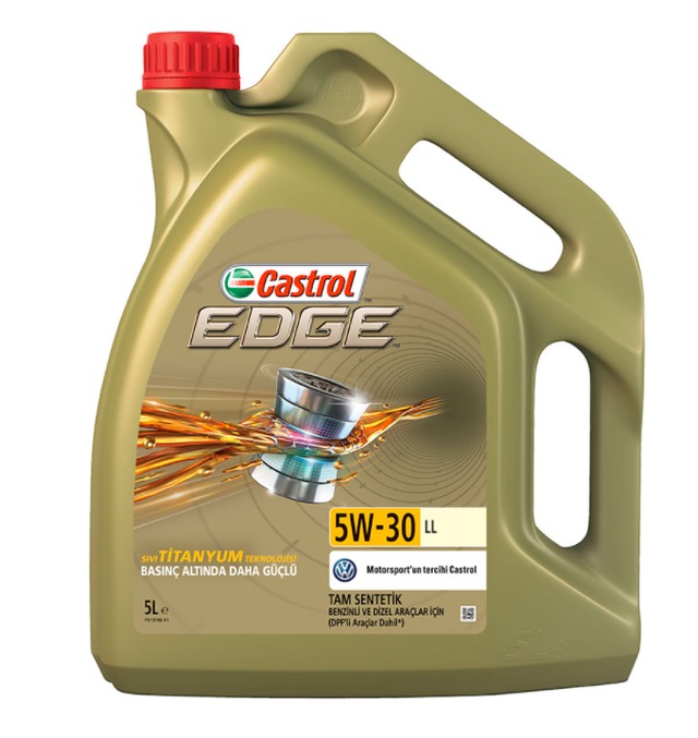 Castrol Edge 5W-30 LL Tam Sentetik DPF Motor Yağı 5 L