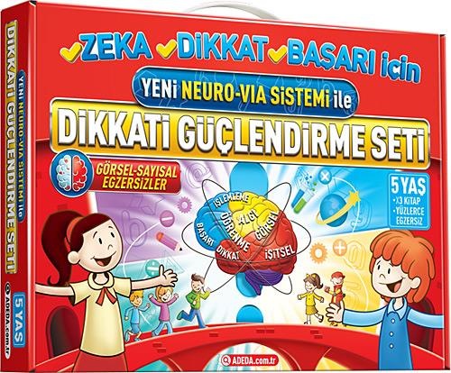 Adeda Yayınları Dikkati Güçlendirme Kitap Seti 5 Yaş - Osman Abalı