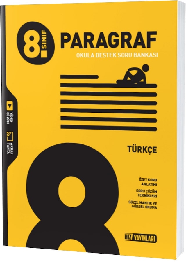 Hız Lgs 2023 8. Sınıf Türkçe Paragraf Soru Bankası