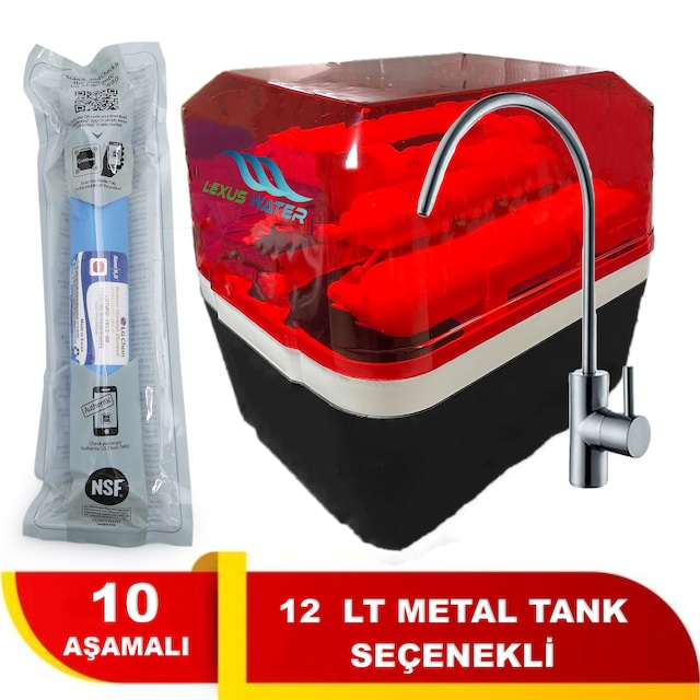 Lg Membran Teknolojili 10 Aşamalı 12 Litre Su Arıtma Cihazı