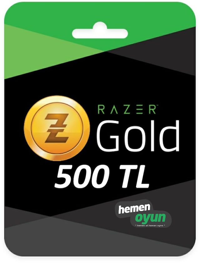 500 TL Razer Gold 500 TL Razer Gold E-Pin