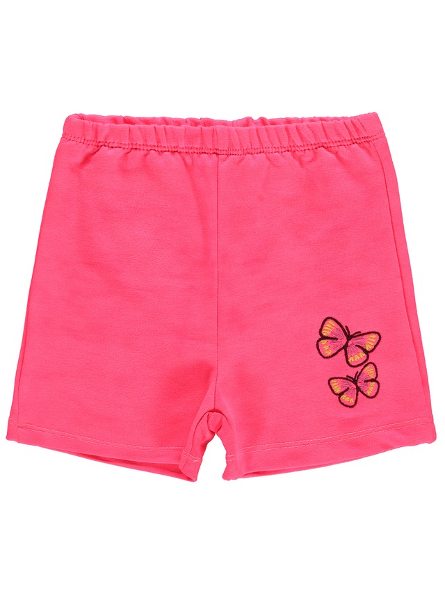 Civil Baby Kız Bebek Şort 6-18 Ay Neon Pembe