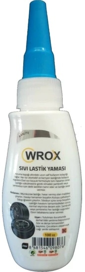 Wrox Sıvı Lastik Yaması - Lastik Zırhı 100 CC
