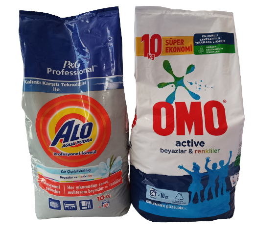 Omo Active 10 KG & Alo Kar Çiçeği 10 KG