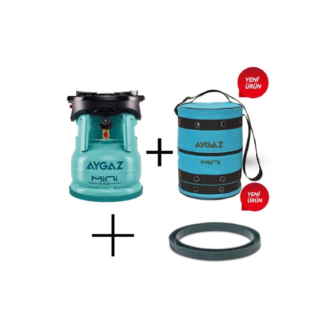 Aygaz Mini Ocak Ekstra Mini Tüp Mini Çanta Mini Altlık