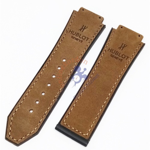Hublot Big Bang Koyu Taba Süet Saat Kordonu