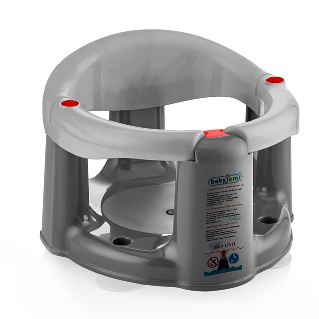 Önden Açılır Banyo & Mama Oturağı Gri