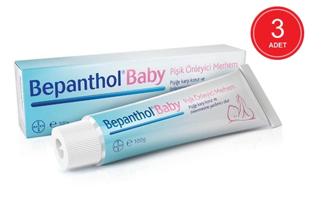 Bepanthol Baby Pişik Önleyici Merhem 3 x 100 ML