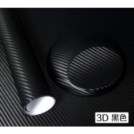 3D KARBON FOLYO SİYAH HAVA KANALLI