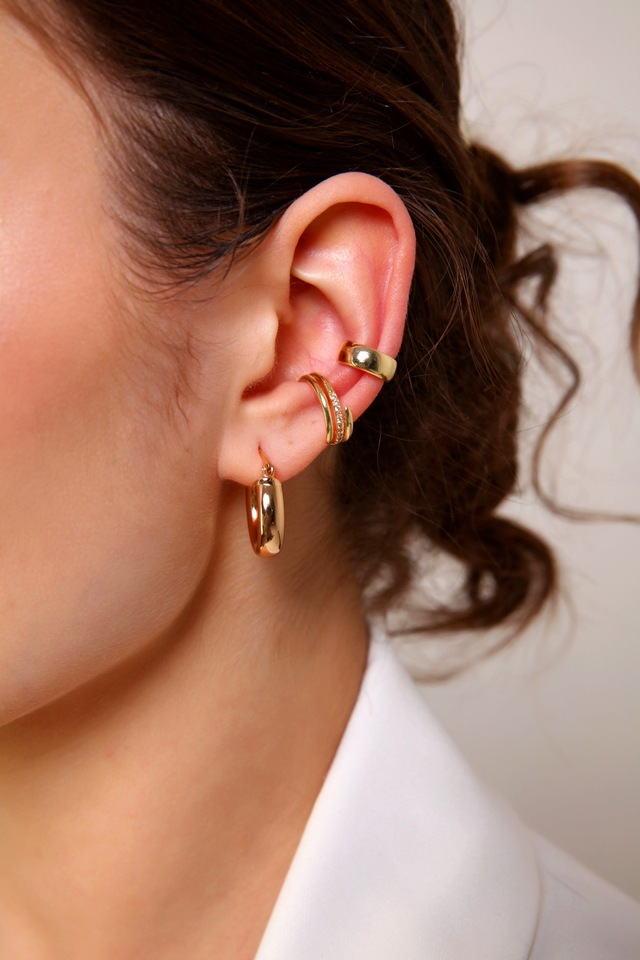 Gold Sarmal Earcuff Set