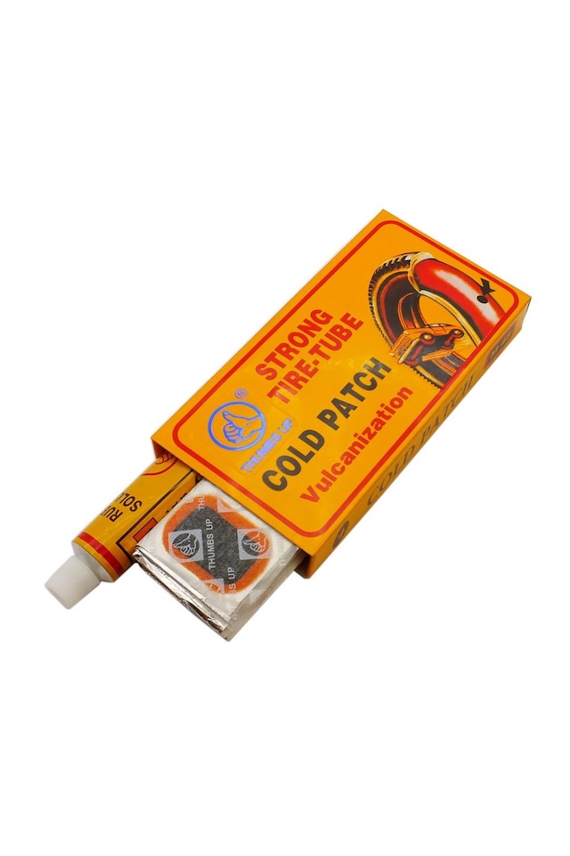 Thumbs Up Bisiklet Lastik Tamir Seti Soğuk Yama Krem Renk 48'li