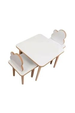 Yaz Sil Yüzey Çocuk Masa Sandalye Takımı Aktivite Masası Oyun Masası