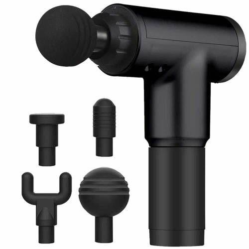 Realx 4 Başlıklı Titreşimli Yoğurmalı 6 Fonksiyonlu Masaj Aleti S