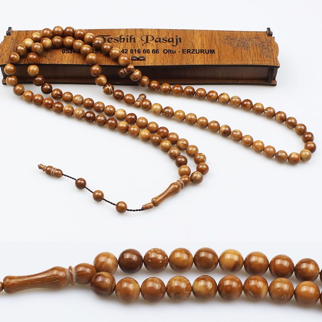 10 MM Namaz Tesbihi 99 Kuka Tesbih