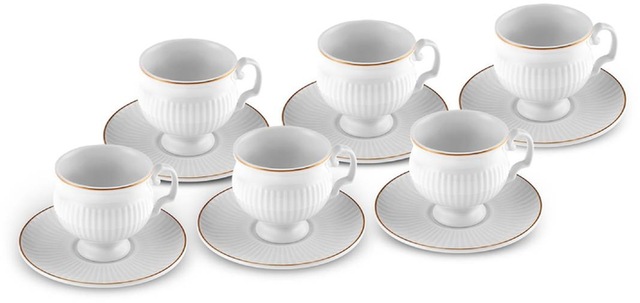 Karaca Malta 6 Kişilik Kahve Fincan Takımı 100 ml