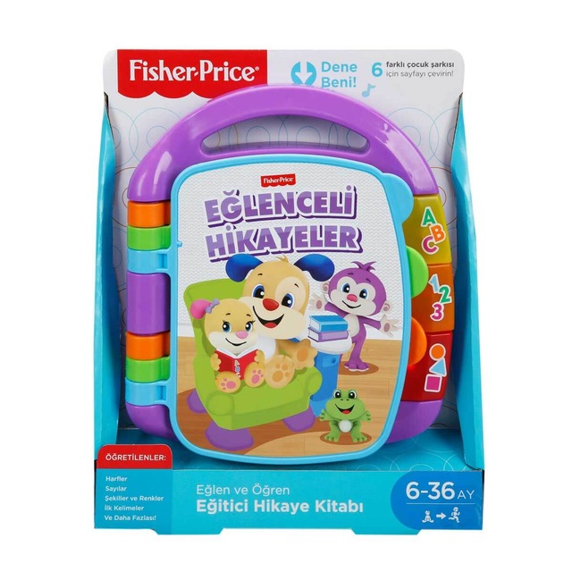 Fisher Price Eğlenceli Hikayeler Eğitici Kitap Frc73