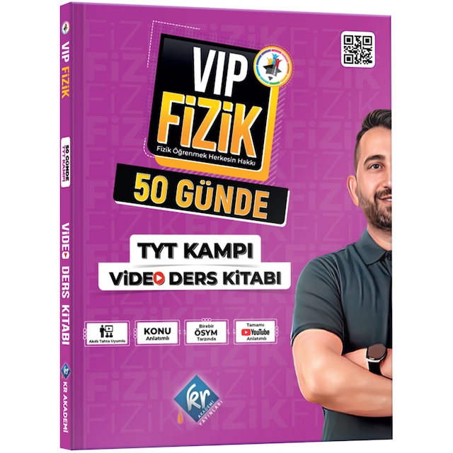 Vip Fizik 50 Günde Tyt Kampı Video Ders Kitabı