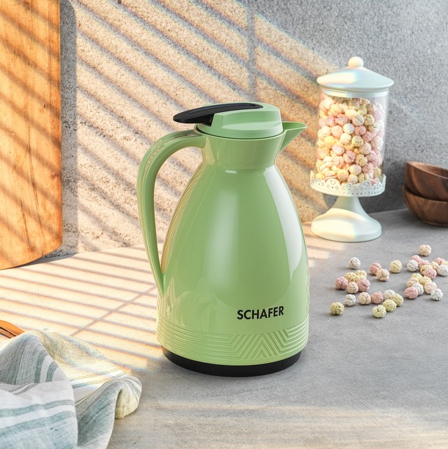 Schafer Kitchenhouse Cam Termos 1 L Yeşil