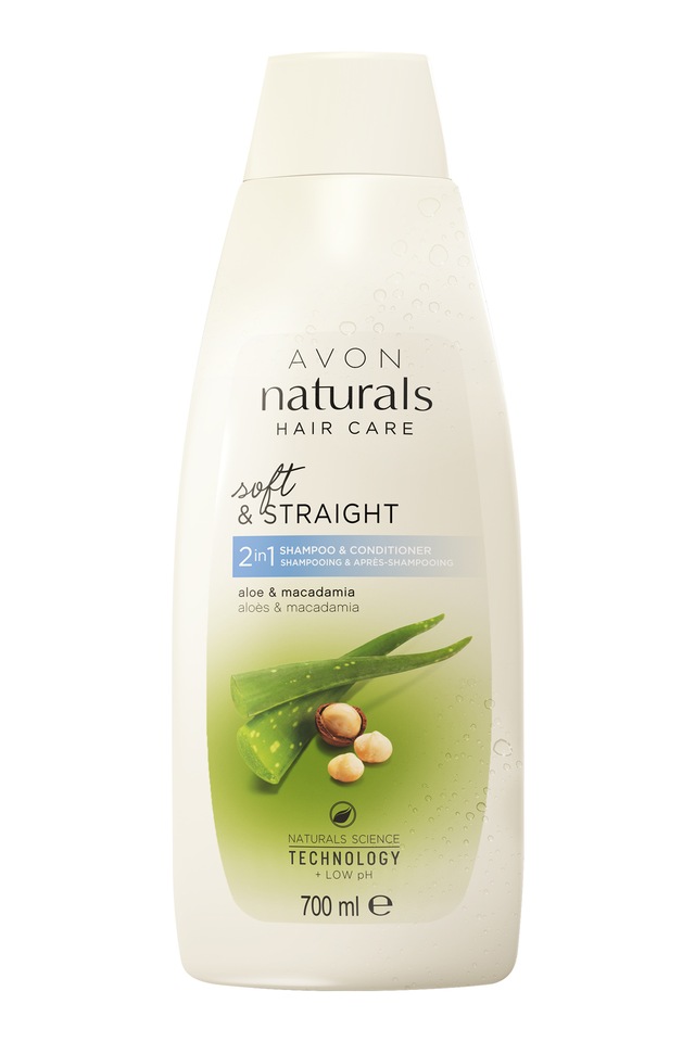 Avon Naturals Aloe ve Macadamia Şampuan ve Saç Kremi 700 ML