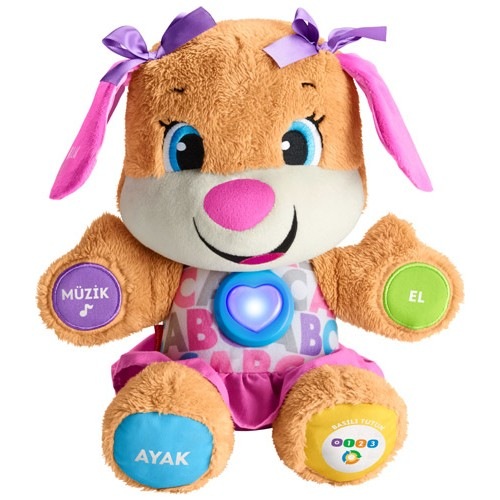 Fisher Price Eğitici Köpekçiğin Kız Kardeşi Türkçe 6-36 Ay FPP83