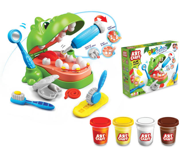 Fen Toys Dino Dişçi Hamur Set 3677