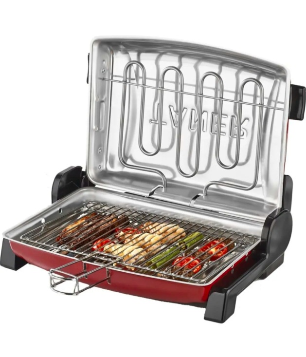 Taner Kebapçı Çift Telli Büyük Boy Elektrikli Izgara