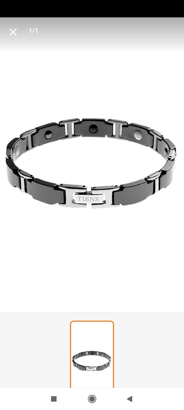 Tiens Ti - Enerji Bileklikleri (siyah) Mıknatıslı Bileklik