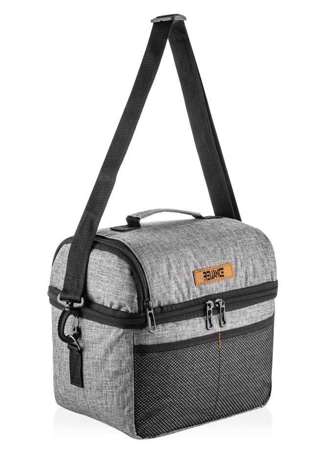 15 Litre Yemek Taşıma Termos Soğuk-sıcak Koruyucu Çanta-gri