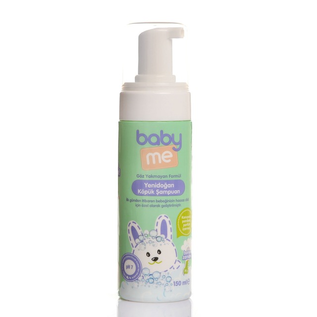 Baby Me Yenidoğan Bebek Köpük Şampuan 150 ML