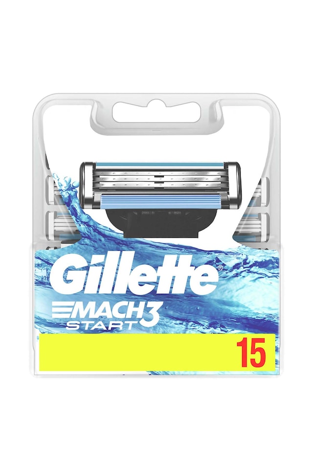 Gillette Mach 3 Start Yedek Tıraş Bıçağı 15'li