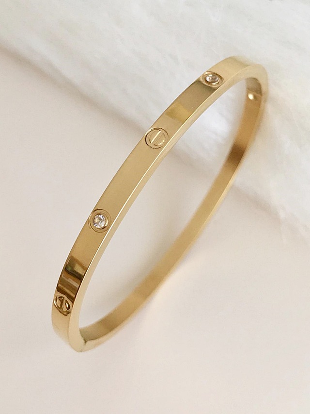 Yeni Takı Cartier Model Blk-1022 Kadın Çelik Bileklik