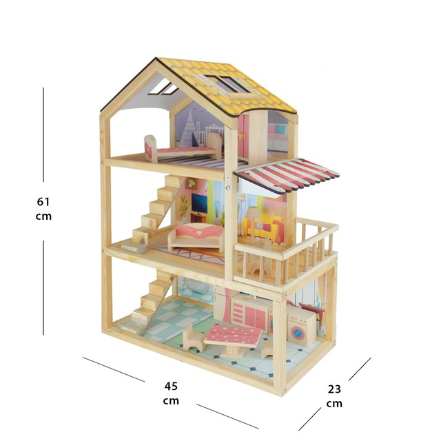 Okutan Hobi Ahşap Oyun Evi