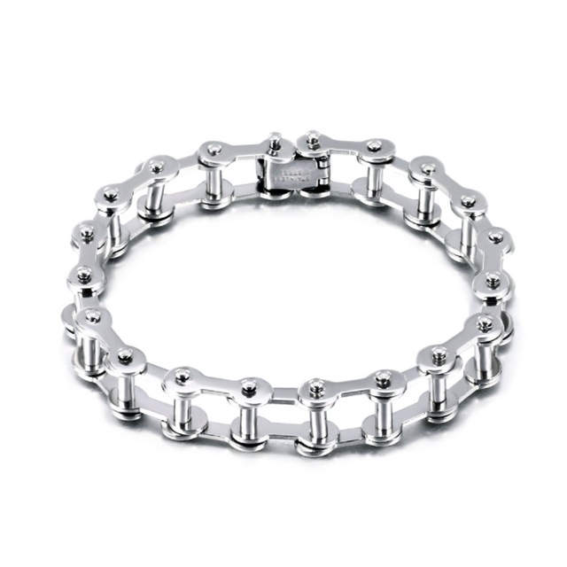 Chavin Kalın Zincir Dizayn Çelik Erkek Bileklik  En98By